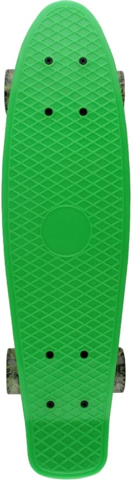 Skateboards Complete 22 Inch Mini Cruiser Retro Skateboard for Kids Boys Youths Beginners