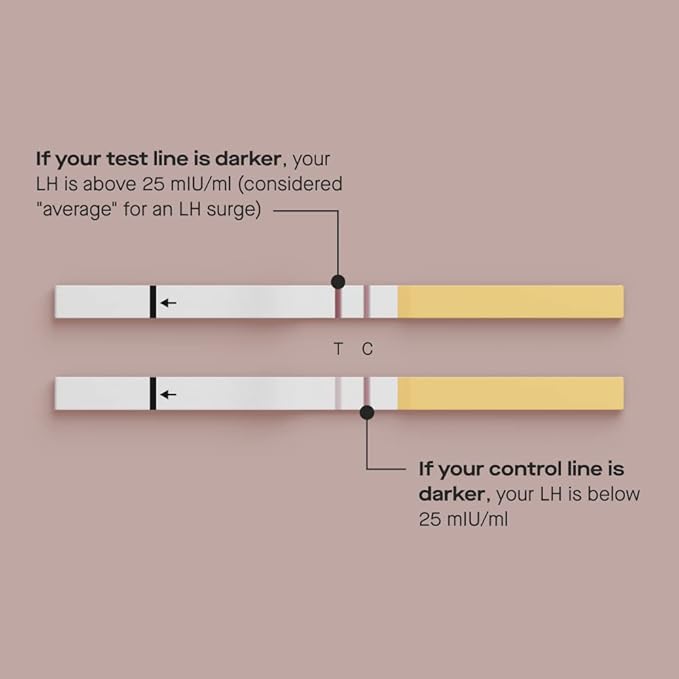 Modern Fertility Ovulation Test | Reliable at-Home Test Helps You Identify Fertile Days, Predict Ovulation, and Get in Sync with Your Cycle| 20 Test Strips