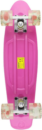 Skateboards Complete 22 Inch Mini Cruiser Retro Skateboard for Kids Boys Youths Beginners