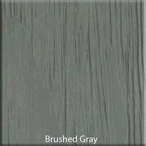 Safety Guard Rail for Baby, Kids, and Children - Solid Wood Safety Bed Rail for Toddlers - Easy Installation - Premium Protection for Bunk, Twin, Full, Queen and King Size Beds - (Brushed Grey)