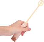 Handheld Electric Mixer Small Portable Drink Infant Milk Powder Mixer with 2 Stirring Sticks