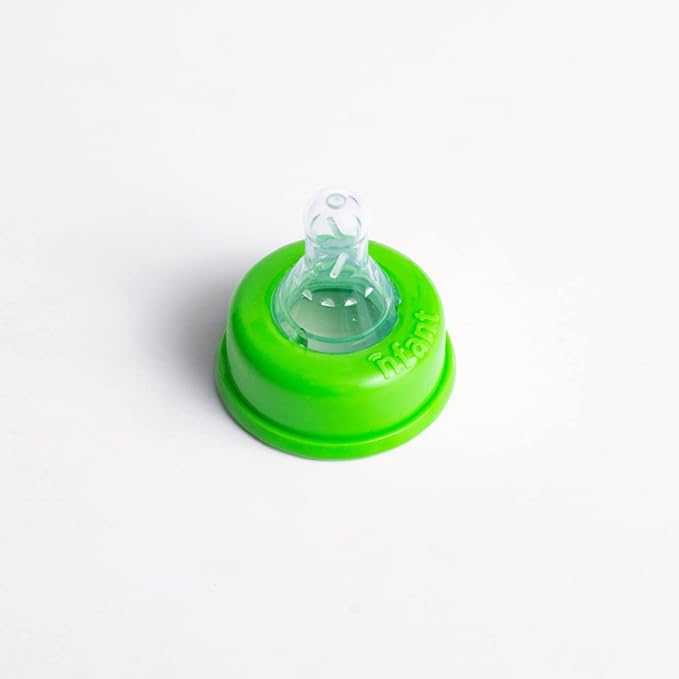 nfant | 3X Standard Flow Nipple, Green (27ml/min), 4-Pack