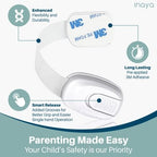 5-Pack Child Proof Cabinet Latches for Drawers, Cupboards, Fridge Toilet Seat, Dishwashers, Trash Can, Up to 37lb Pull Force - Adjustable Length, 3M Adhesive, No Drilling Child Safety Locks, White