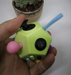 Fidget Dodecagon Toys,12 Sided Cube Toys Relieves Stress and Anxiety for Kids and Adults with ADD,OCD,ADHD,Autism (Green/B1)