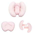 2 in 1 Baby Support Pillow, Banana Shape Baby Neck Head Travel Pillow Stroller Insert Cushion for Kids, Toddler, Pink