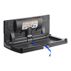 Commercial Baby Changing Station, Wall-Mount, Black, 34.25W x 15.38H inches, 50 lb Capacity