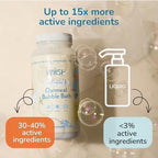 WIISH Baby Oatmeal Bubble Bath - Baby Bubble Bath for Sensitive Skin with 30% Colloidal Oatmeal | Aloe vera powder + Lavender powder Healing Ingredient, soothing Itchiness, Rashes, Dryness 32oz (520g)