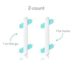 Frida Baby 3-in-1 Nose, Nail + Ear Picker [2 Count] by Frida Baby The Makers of NoseFrida The SnotSucker, Safely Clean Baby's Boogers, Ear Wax & More