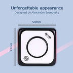 Cuberspeed QY Toys 1x1x1 Speed Cube 02 Black 1x1 Magic Cube Puzzle O2 Cube