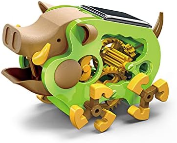 Solar Wild Boar, Solar Powered Energy Kit for Kids, Robotics, Educational STEM Birthday Kits Ages 8 and Up
