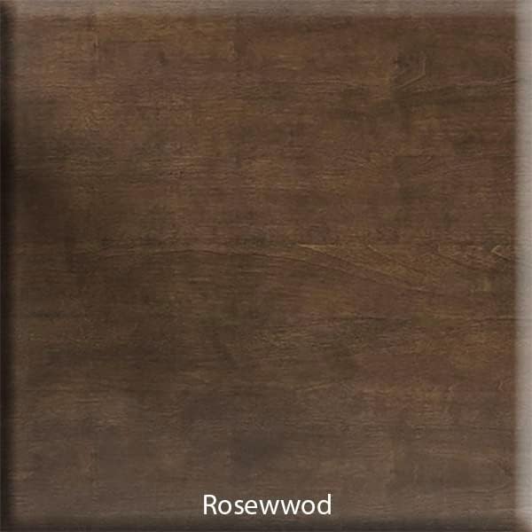 Full-Size Conversion Kit Bed Rails for Westwood Design Convertible Cribs - Solid Wood Rail - Toddler and Adult Bed Rail for Full-Size Beds - Essential Nursery and Baby Furniture (Rosewood, Option 1)