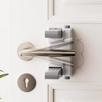 YEYA Upgrade Child Safety Door Handle Lock, White Universal Fit Lever Locks with 3M Adhesive, 2-Pack Toddler Proof Safety Locks for Indoor Doors, Easy Installation No Tools Required