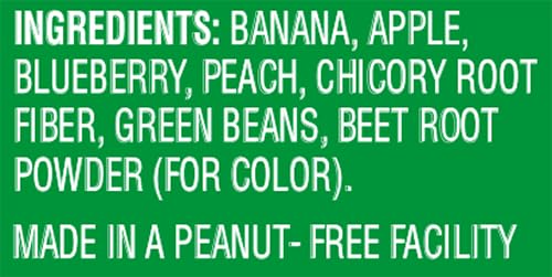 Beech-Nut Melties Baby & Toddler Snack Melts, Banana Blueberry Green Bean, 1 oz (7 Pack)
