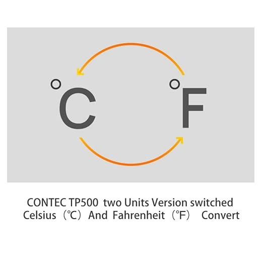 CONTEC Touchless TP500(LED) Smart Sensor Infrared Thermometer Medical Laser Temperature Infrared Temperature Gun LED,Digital Infrared Thermometer fo Babys,Adults, Kids,one-Year Warranty