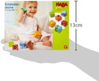 HABA Fun with Sounds Wooden Discovery Blocks for Toddlers with Acoustic Sounds, Toddler Toys for Preschool Learning Activities, (Made in Germany)