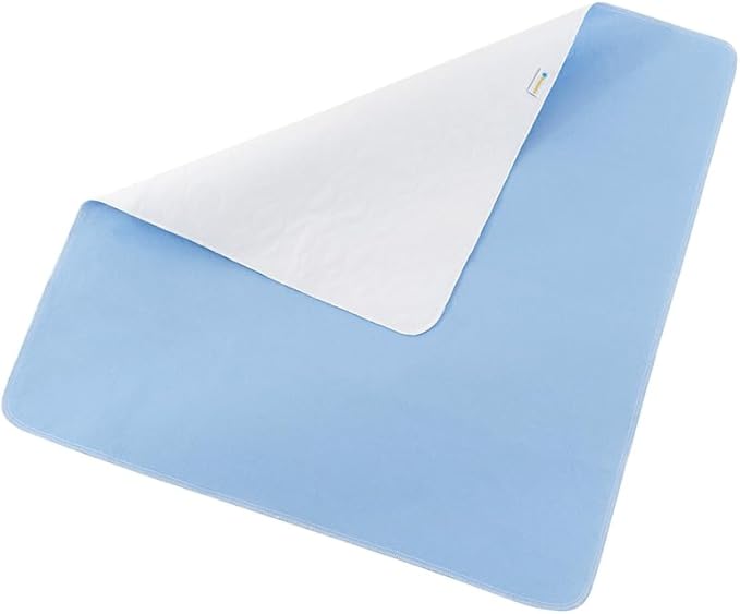Bamuho Bed Pads for Incontinence Washable Extra Large 44" x 52", Waterproof Adult Large Bed Pads with 4 Layers of Protection, Fits Full to King Size Beds