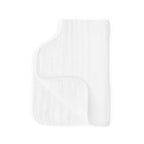 Little Unicorn Ultra-Absorbent Premium Burp Cloth | Soft on Baby's Skin | Larger Size | Ergonomic Design (White)
