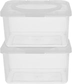 2pcs Refillable Wipe Container Wipes Dispenser Wipes Case Sealed Keeps Wet Tissue Case Holders for Home Office