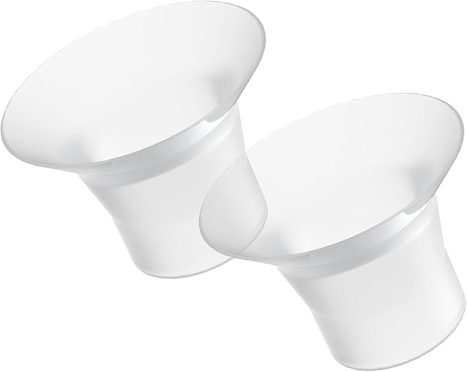 Paruu P10 Flange Insert 21mm, Original Breast Pump Parts, Wearable Breast Pump Replacement Accessories, 2 Pack