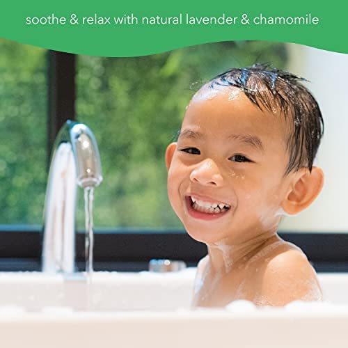 Fresh Monster Kids Bubble Bath, 2X Super Concentrated Bubble Bath for Kids, Hypoallergenic, Calming Lavender (30oz Refill Pouch)