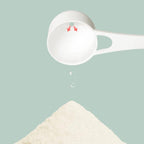 Bebamour Baby Formula Dispenser, BPA Free Portable Milk Powder and Candy Fruit Snack Storage Container with Scoop and Leveller for Travel, 450 ML, Green Cow