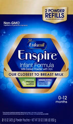 Enfamil Optimum (Enspire), Our Closest Formula to Breast Milk, Immune-Supporting Lactoferrin and Brain-Supporting DHA Baby Formula, Powder 30 Oz Refill (Pack of 3)