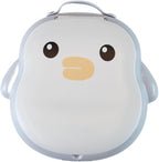 CoocooBaby Portable potty seat for toddler travel, Portable toilet for kids with Potty Liners, Travel Bag, Foldable Car Potty for Toddler (Penguin)