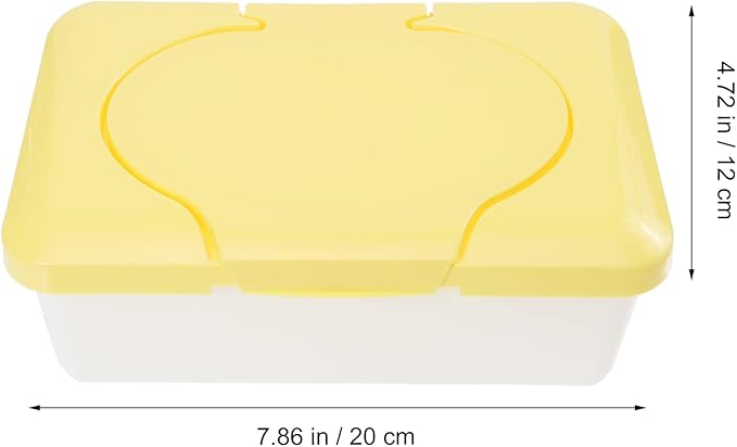 Baby Wipes Dispenser Baby Wips 3pcs Refillable Wipes s Holders s Tissue Cases Travel s(Random Color)