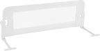HONEY JOY Bed Rail for Toddlers, Extra Long, Foldable Portable Swing Down Safety Bed Guard Rail, Toddler Bed Rails for Crib, King Queen Full Twin Size Bed Mattress (White, 1 Pack, 47 Inch)