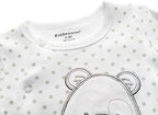 Kiddiezoom Baby and Toddler Boys'Snug Fit Footed One-Piece Romper Jumpsuit Cotton Cotton Footed Outfit
