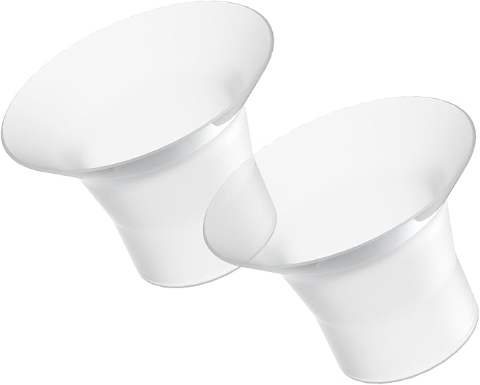 Paruu P10 Flange Insert 24mm, Original Breast Pump Parts, Wearable Breast Pump Replacement Accessories, 2 Pack