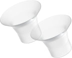 Paruu P10 Flange Insert 24mm, Original Breast Pump Parts, Wearable Breast Pump Replacement Accessories, 2 Pack