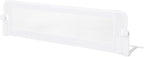 HONEY JOY Bed Rail for Toddlers, 60-Inch Extra Long, Foldable Portable Swing Down Safety Bed Guard Rail, Toddler Bed Rails for Crib, King Queen Full Twin Size Bed Mattress (White)