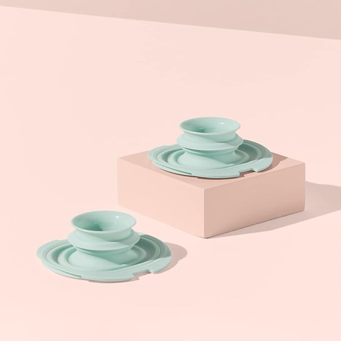 Willow Go - Hands Free Breast Pump - Wearable Breastfeeding Pump - Portable, Electric, Cordless, & 9 Levels of Hospital Grade Suction Strength - Postpartum Essentials - Diaphragm - 2pk