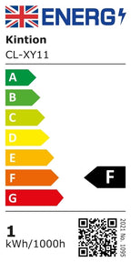 Kintion Night Light, Dimmable 8 Color Portable LED Night Light, 1800mAh Rechargeable Nursery Light Lamp, Soft Eye Caring Warm White, White, Red, Blue, Green Color Lighting for Sleep Aid (White, 2pcs)