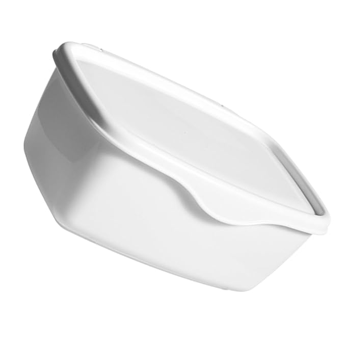 Totority 2pcs Wet Tissue Dispenser Box with Lid, Baby Wipe Holder, Plastic Tissue Storage Container for Home, Office, Bathroom, White