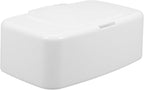 Baby Wipe Dispenser Box Refillable Plastic Wipes Container with Dust Cover Portable Wet Tissue Holder for Living Room Nursery Kitchen Bathroom 6.69X4.13X2.36 Inch