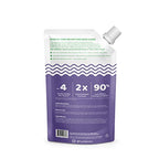 Fresh Monster Kids Bubble Bath, 2X Super Concentrated Bubble Bath for Kids, Hypoallergenic, Calming Lavender (30oz Refill Pouch)