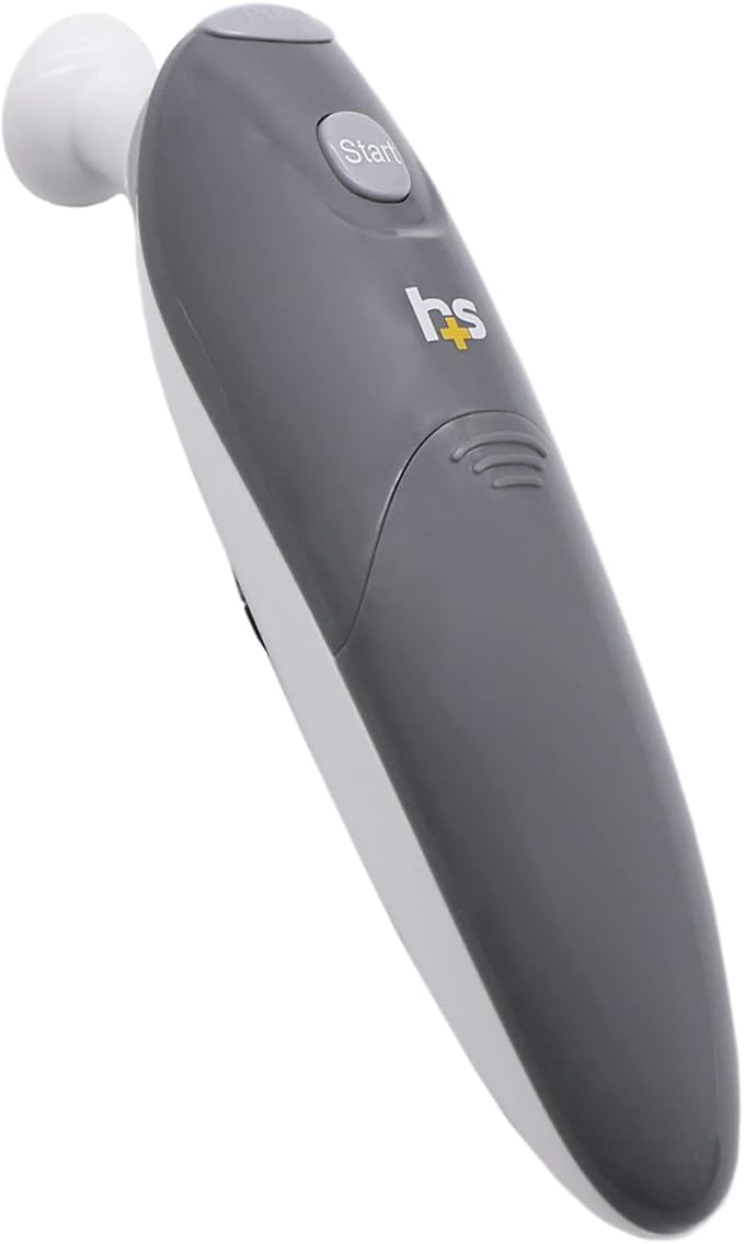 HealthSmart Talking Infrared Ear & Forehead Thermometer, No Probe Covers Needed, FSA & HSA Eligible, Visual Fever Alarm, Audio Readings in English & Spanish, Instant Scan (Pack of 100)