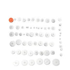 Fielect 64 Type Plastic Gears Kit Plastic Gears Plastic Crown Gear Single Double Reduction Gear Worm Gear for DC Motor DIY Model Toys 1Pcs