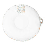 Pello Multi-use Luxe -Toddler Floor Pillow/Play Mat/Lounger (White Floral)