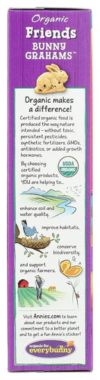 Annie's Organic Friends Bunny Grahams 7oz, pack of 1