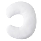 Little Grape Land Nursing Pillow for Breastfeeding, Bare Naked Breast Feeding Pillows for Mom, Bottle Feeding & Tummy Time, Breastfeeding Pillows, Naked Nursing Support Only (Naked Pillow)