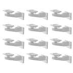 SAFELON 12 Pcs Baby Safety Cabinet Locks Childproof Drawer Locks with Screws, Kids Latch for Drawers and Cabinets, Works with Most Cabinets and Drawers.