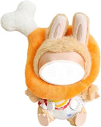 Clothes for LABUBU 17cm Doll (NO Doll),Outfit for LABUBU,Dress and Hairpin Set for LABUBU Dress Up,Accessories for LABUBU