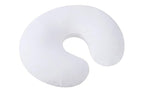 Onacosht Muslin Nursing Pillow Cover Soft 100% Cotton Feeding Pillow Slipcover Fits Standard Infant Nursing Pillow for Boy and Girl, White