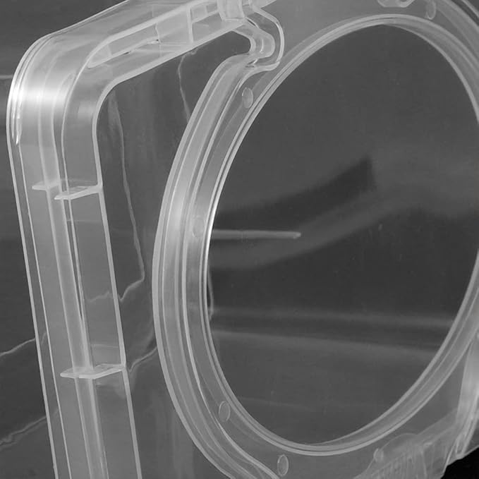 VICASKY 2pcs Baby & Adult Wipes Dispenser Holder - Non-Slip Refillable Tissue Box Case Container with Sealing Lid, Keeps Wipes Dry & Fresh, Bathroom Organizer - 7.67" x 4.92" x 4.33