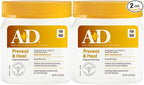 A+D Original Diaper Rash Ointment, 1 Pound Jar Pack of 2