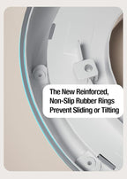 PandaEar Baby Toddler Potty Training Toilet Seat for Boys and Girls with Handles| Child Kids Potty Seat Toilet Seat Attachment| Safe Urine Guard Non-Slip Rubber Rim| Fits Round & Oval Toilets