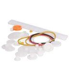 Fielect 75 Type Plastic Gears Kit - Crown, Reduction, Worm Gears for DC Motor DIY Model Toys